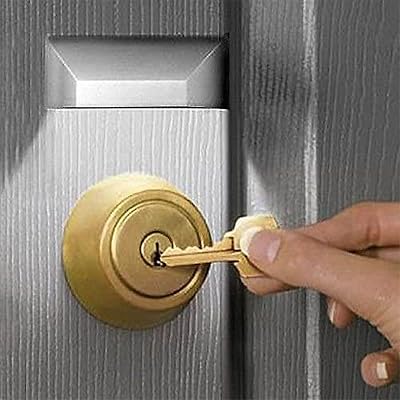 shsyue Door Keyhole Light Lamp Infrared Auto Sensor 4 LED Battery