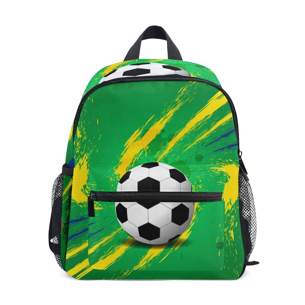 Mochila Escolar Carro Grande Futbol Original Bolso Mochilas Escolares Con  Ruedas Jardin Pulgadas Bolsillos Porta Botella Pvc Colgar Pelota Con  Relieve Primaria