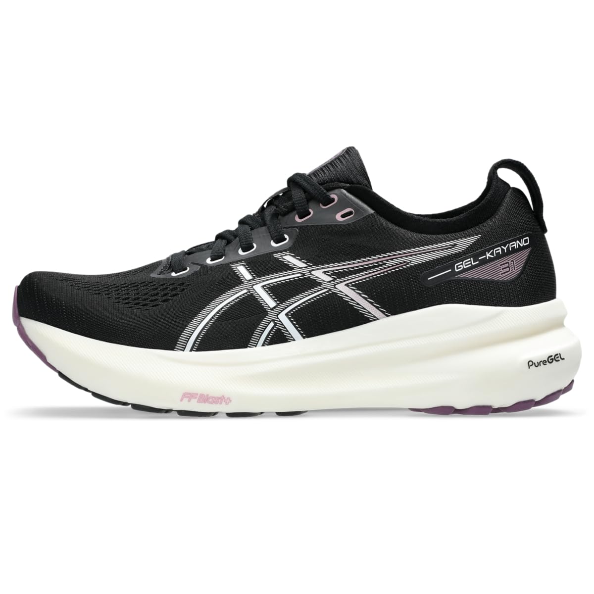 Photo 1 of ASICS Women's Gel-Kayano 31 2A Running Shoes, Black/Pure Silver
2 different sizes 
8 and 8 1/2