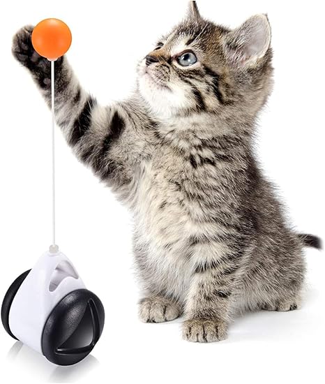 Amazon Co Jp おもちゃ 猫 おやつボール おもちゃ キャットニップボール ネコ おもちゃ 猫のおもちゃ ペットねこ おもちゃ ボ一ル 自動回転 一人遊び ストレス解消 運動不足 解消 知育玩具 安全素材 ホワイト ホーム キッチン