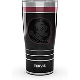 Tervis Traveler Florida State Seminoles - Night Game Triple Insulated Tumbler Travel Cup Keeps Drinks Cold & Hot, 20oz, Stainless Steel