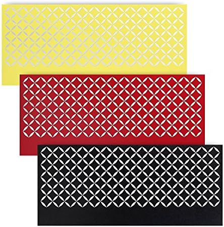 21 Pack, Colored Premium Envelope With Real Foil Accent – For Gifting, Invitation, Greeting, Party, Money, thank you envelope, (Top Flight #9 Envelope) Foiled Calligraphy Geometric Art 3
