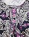 Youtalia Summer Tops for Women, 2017 Fashion Clothing Scoop Neck Paisley Print Flowy Tank Top Purple XX-Large
