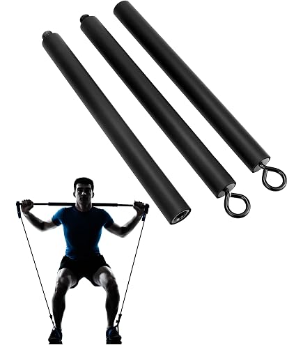 KUZARO 300 Lbs Heavy Resistance Bands Set With Handles - 6 Bands For Strength Training, Home Gym