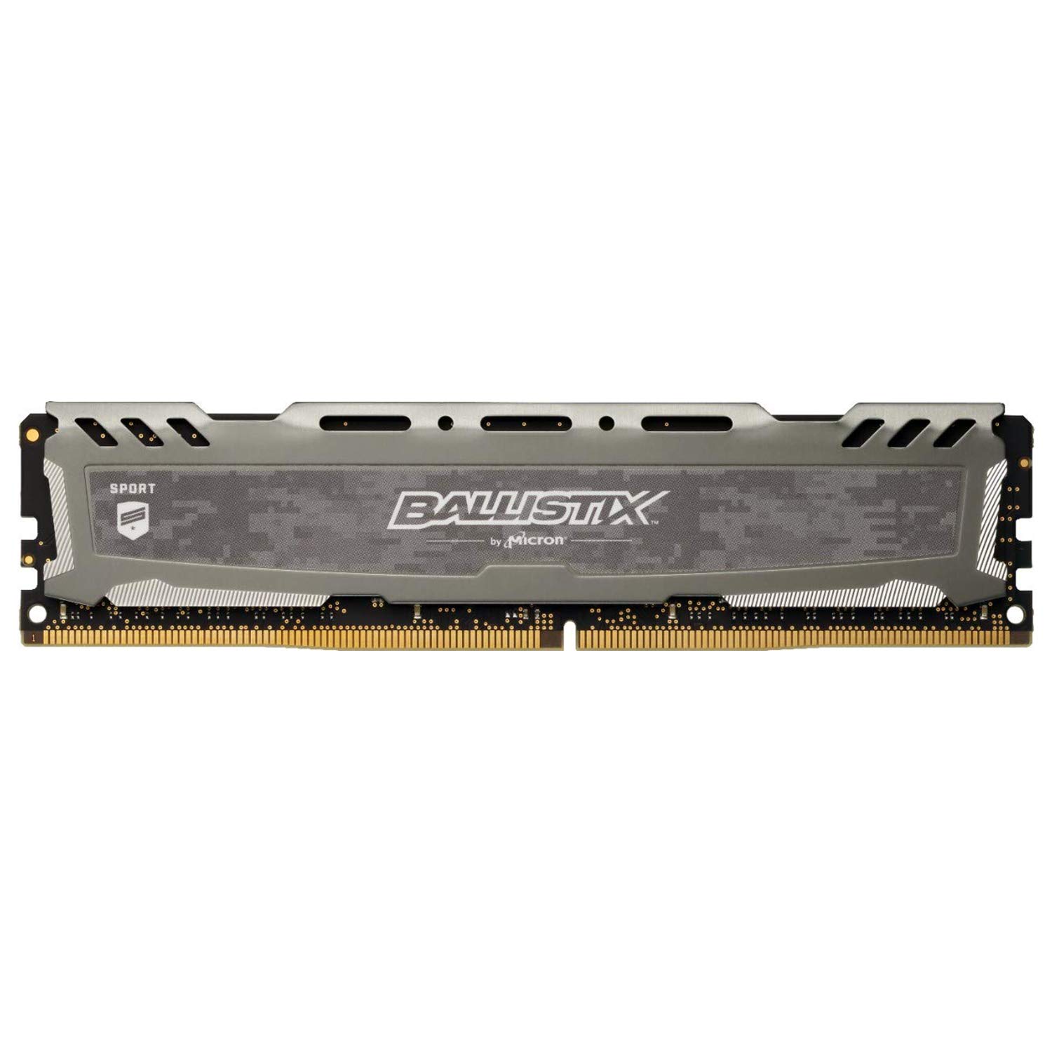 Crucial Ballistix Sport LT BLS8G4D32AESBK 3200 MHz, DDR4, DRAM, Desktop Gaming Memory, 8 GB, CL16, Grey