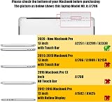 Se7enline MacBook Pro 13 Inch Hard Shell Case UK Keyboard Skin Carbon Fiber view 2