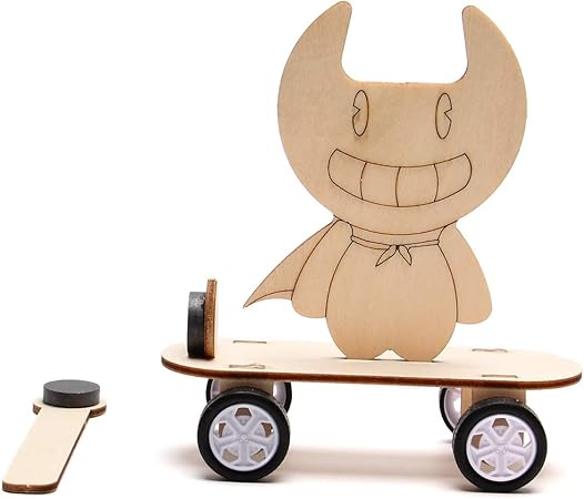 Amazon Jackbaggio 新しい 技術 科学的な 物理的 手作りモデル 磁気玩具スケートボード 実験キット にとって 子供 の間に 5 10歳 Diy Tool 07 電気 電力 おもちゃ