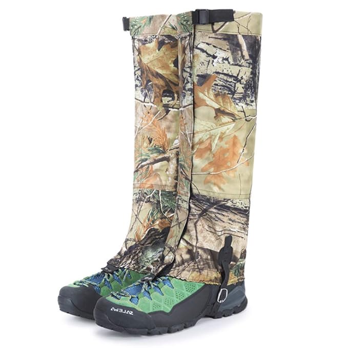 Yundxi Camo Legging Gaiters Waterproof Snowboard Boots Cover Trekking