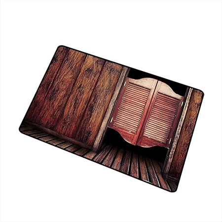 Amazon Com Mdxizc Door Mat Western Decor Collection Old Vintage