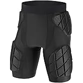 Football Girdle for Men 5 pad Girdle Football Men Hip Thigh Pads Shorts for Football Rugby Lacrosse