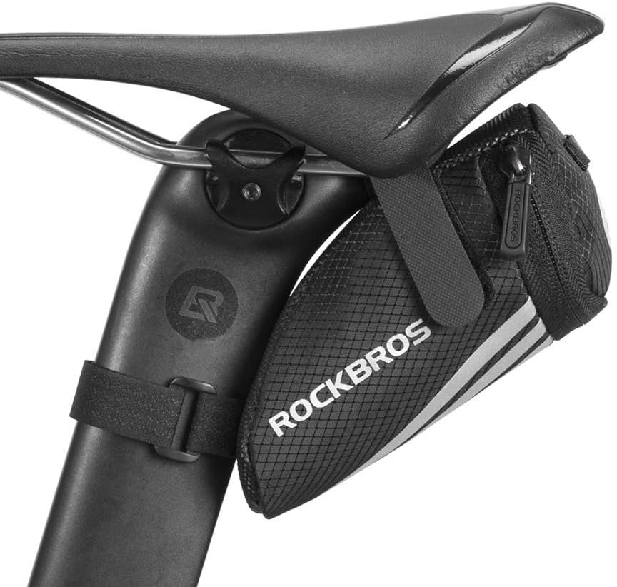 ROCKBROS Bike Saddle Bag Under Seat Pouch Mini Quick Release