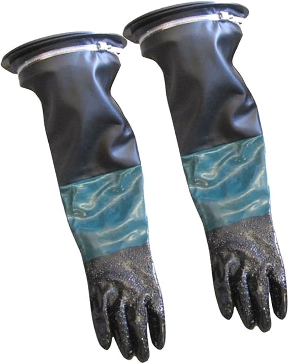 Replacement Gloves & Hoder for Sand Blasting SandBlasting Blast