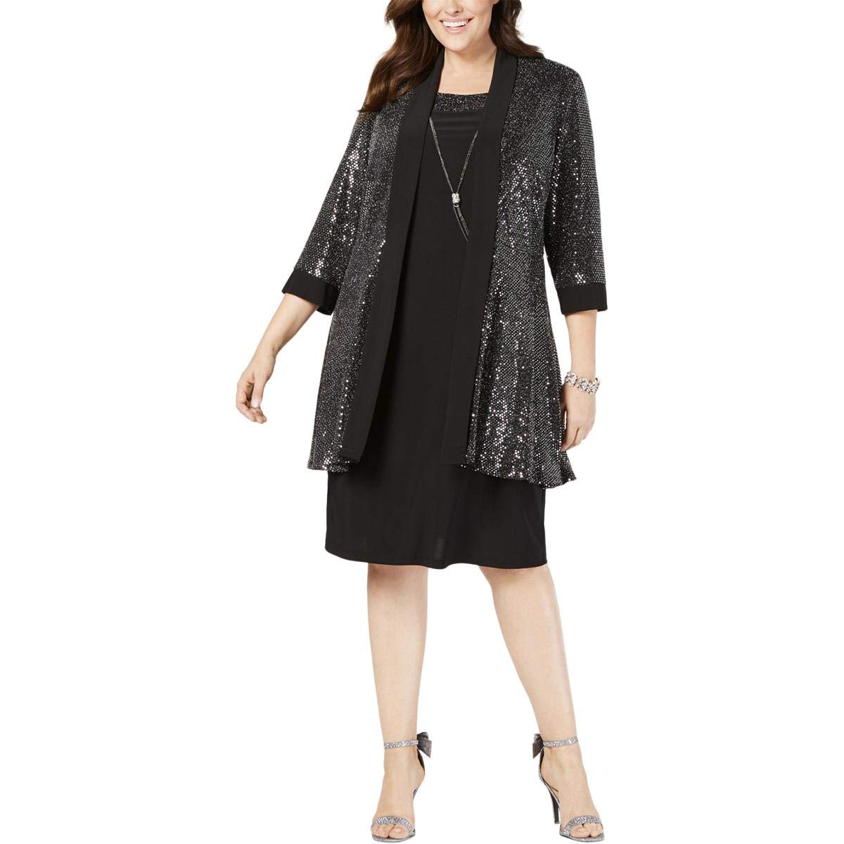 R&m Richards Official Site R M Richards Sequin Lace Jacket