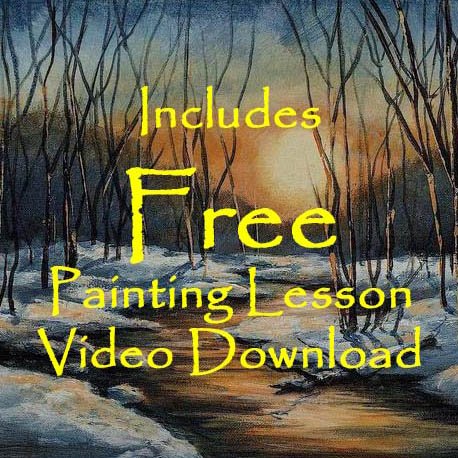 image for L.Louise Art Paint Brush Set with (5) Brushes, (1) Palette Knife and (