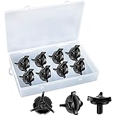 Leteveri 8pcs Motorcycle Helmet Screws - Motorcycle Helmet Visor Screws Helmet Accessories Visor Screw Kit