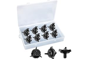 Leteveri 8pcs Motorcycle Helmet Screws - Motorcycle Helmet Visor Screws Helmet Accessories Visor Screw Kit