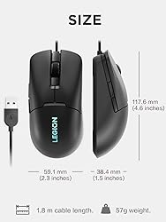 Lenovo Legion KM310 RGB Wired Gaming Keyboard