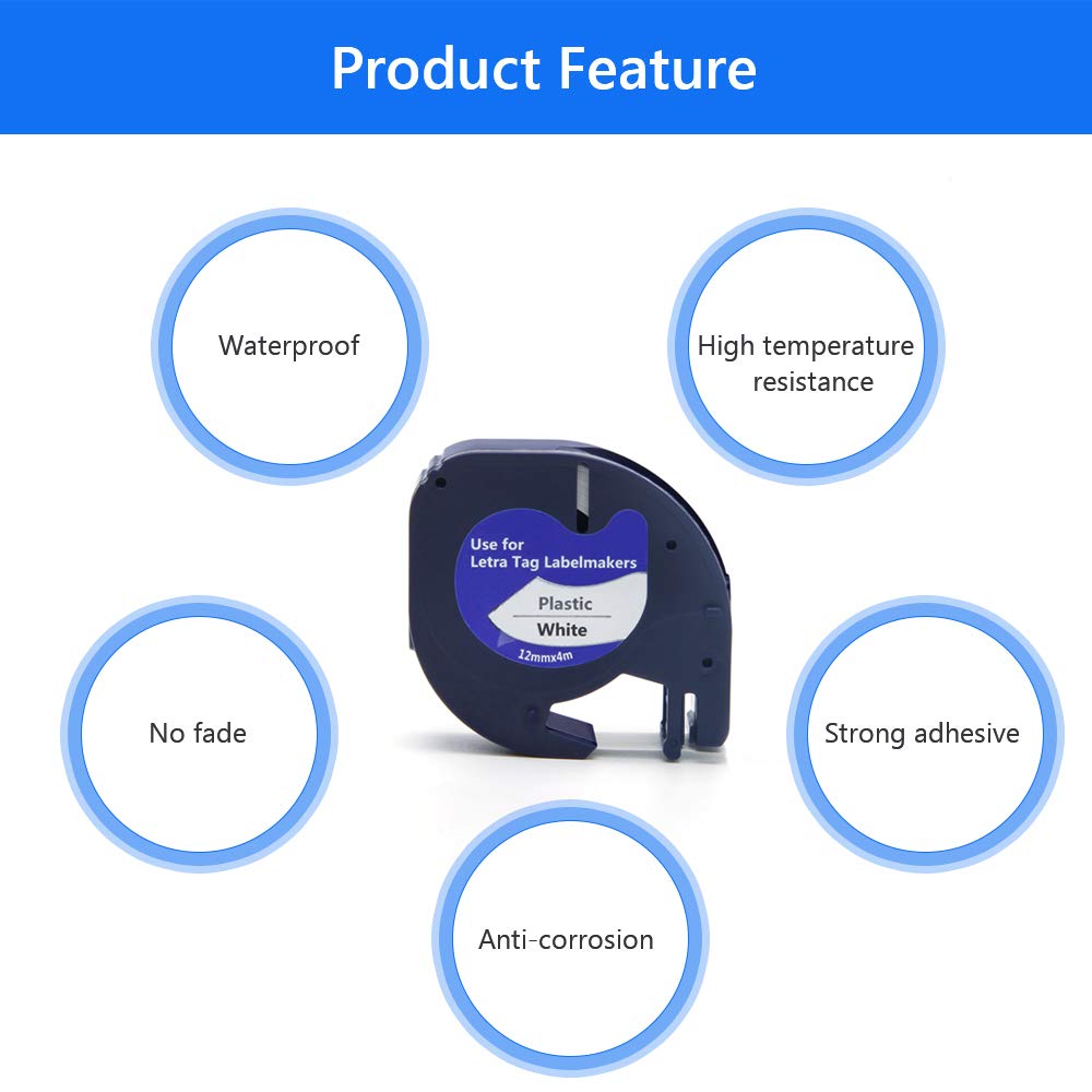 dymo letratag label refills