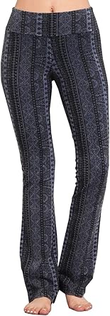 tie dye bootcut yoga pants