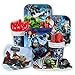 Marvel Epic Avengers Party Pack Seats 8 - Napkins, Plates, Cups, Cutlery & Stickers - Marvel Epic Avengers Party Supplies, Standard Party Pack