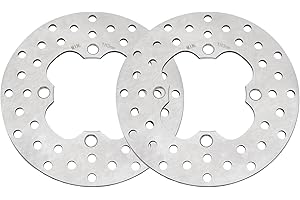 M MATI 2PCS Front Brake Disc Rotor for Honda Foreman 500 2005-2011 Rubicon 500 2005-2014 Rincon 680 2006-2023 45251-HP0-A01 45251-HP0-A51