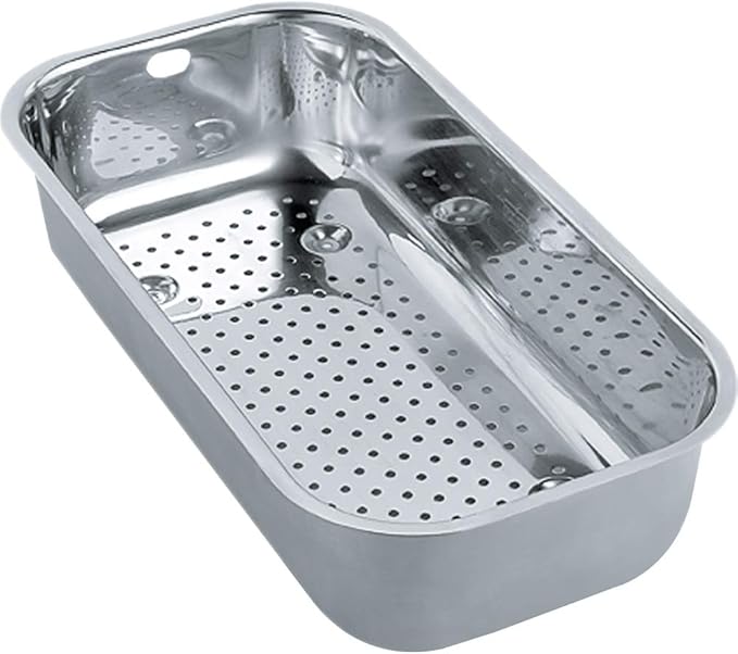 Franke accessories, strainer bowl LAX undermount, brushed stainless