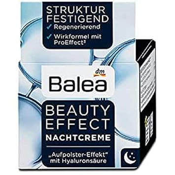 balea beauty effect night cream