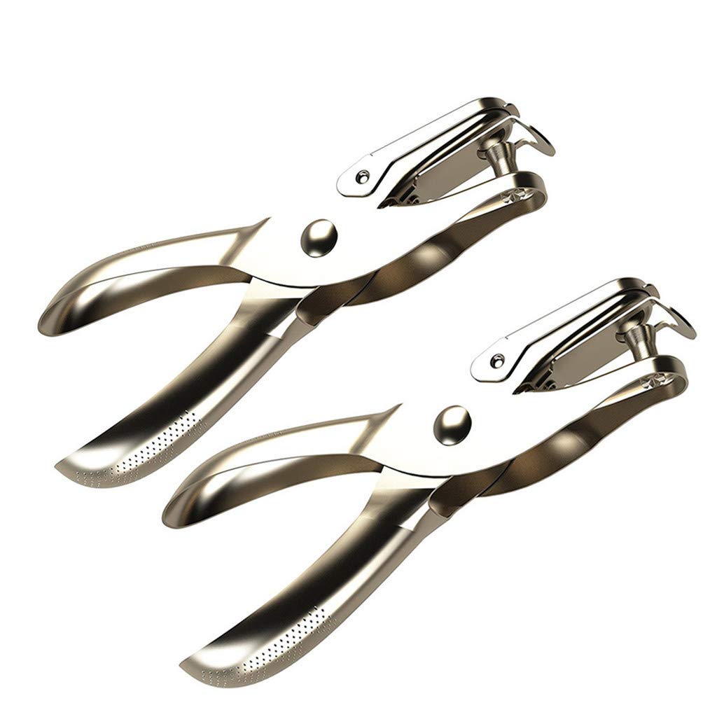 Hole Punches, 8 Sheet Punch Capacity, Hand Crafted Stainless Steel Puncher