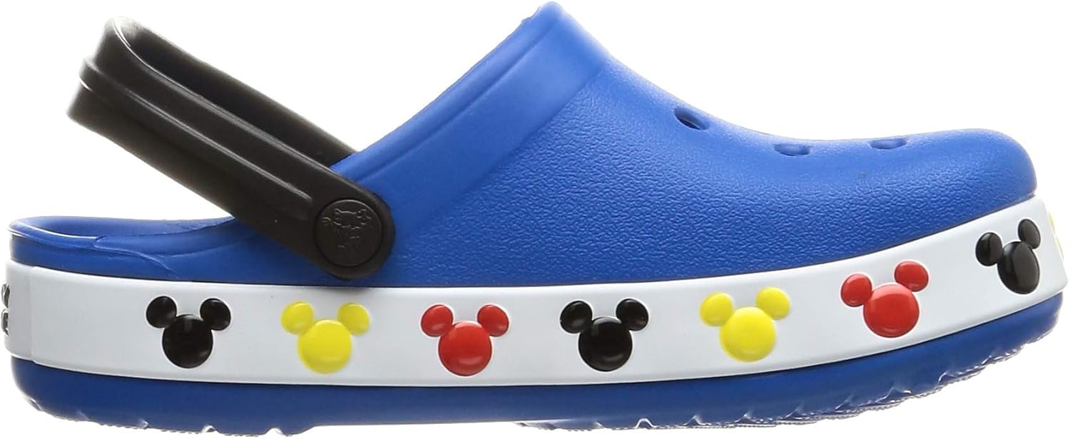  | Crocs Kids' Boys and Girls Crocband Disney Mickey Mouse Clog | Clogs & Mules
