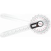 GemRed 12" Digital Goniometer for Joint Range of Motion ROM Measurement | GR311 New Version