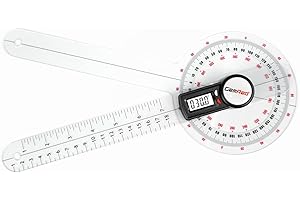 GemRed 12" Digital Goniometer for Joint Range of Motion ROM Measurement(GR311 New Version)