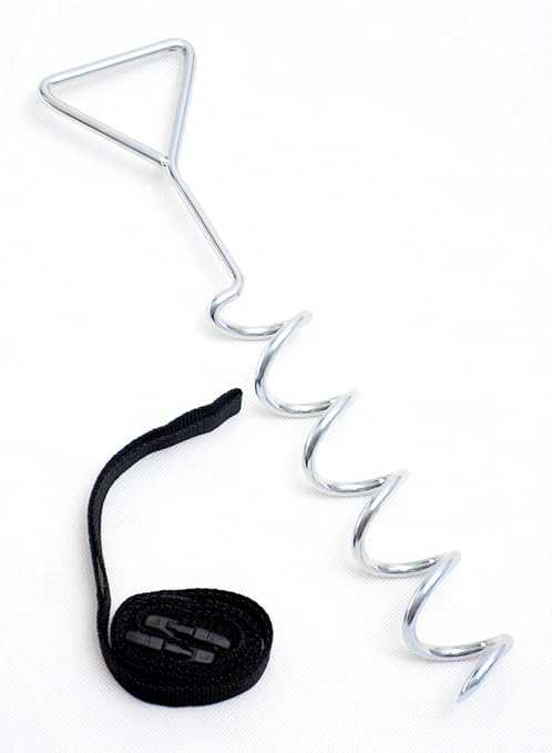 Anker Bodenanker Erdanker Spiralanker Bohranker Windsurfbrettanker 1 Stück Sonderangebot