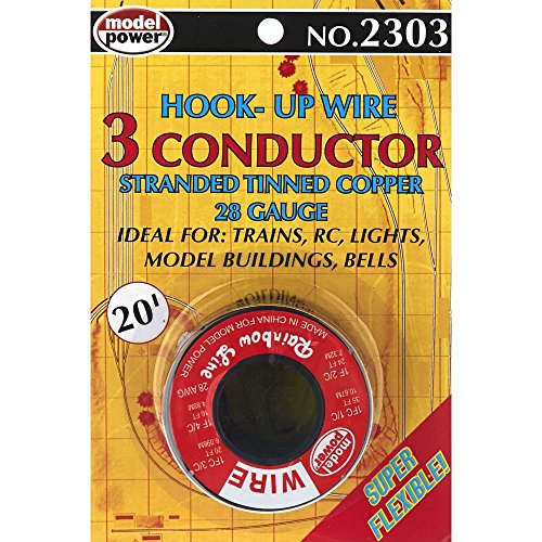 14' Wire Roll, 28 Gauge/3-Conductor