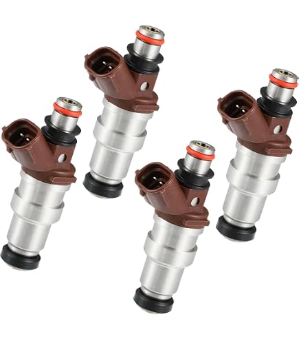 Amazon.com: Germban 23250-75050 4pcs Set Fuel Injectors 2 Holes