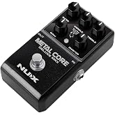 NUX Metal Core Deluxe MKII High Gain Preamp Pedal,3 Signature Amps in One Box, Preloaded IRs for Amp-less Setup，Comprehensive Tone Control, True Bypass