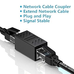 ZUZONG RJ45 Coupler RJ45 Inline Coupler Cat7 Cat6