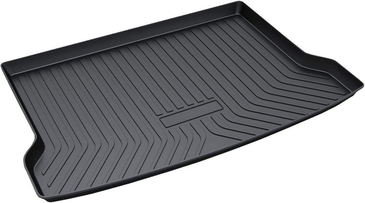 Vesul Rubber Rear Trunk Cover Cargo Liner Trunk Tray Floor Mat For