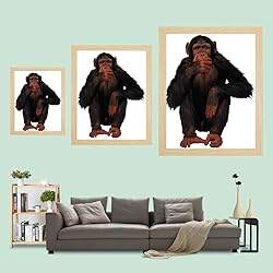 Solid Wood A2 Picture Frame 16.5x23.4 Black Poster