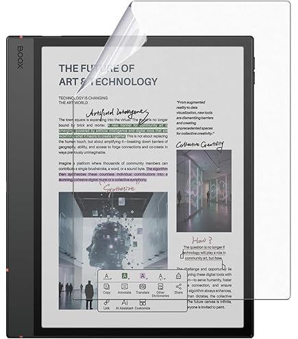 BOOX Note Air 4C 10.3 純正カバー 保護フィルム 替芯付 Amazon.com: BOVUGAC [2 Pack] Screen Protector for BOOX Note Air 4C