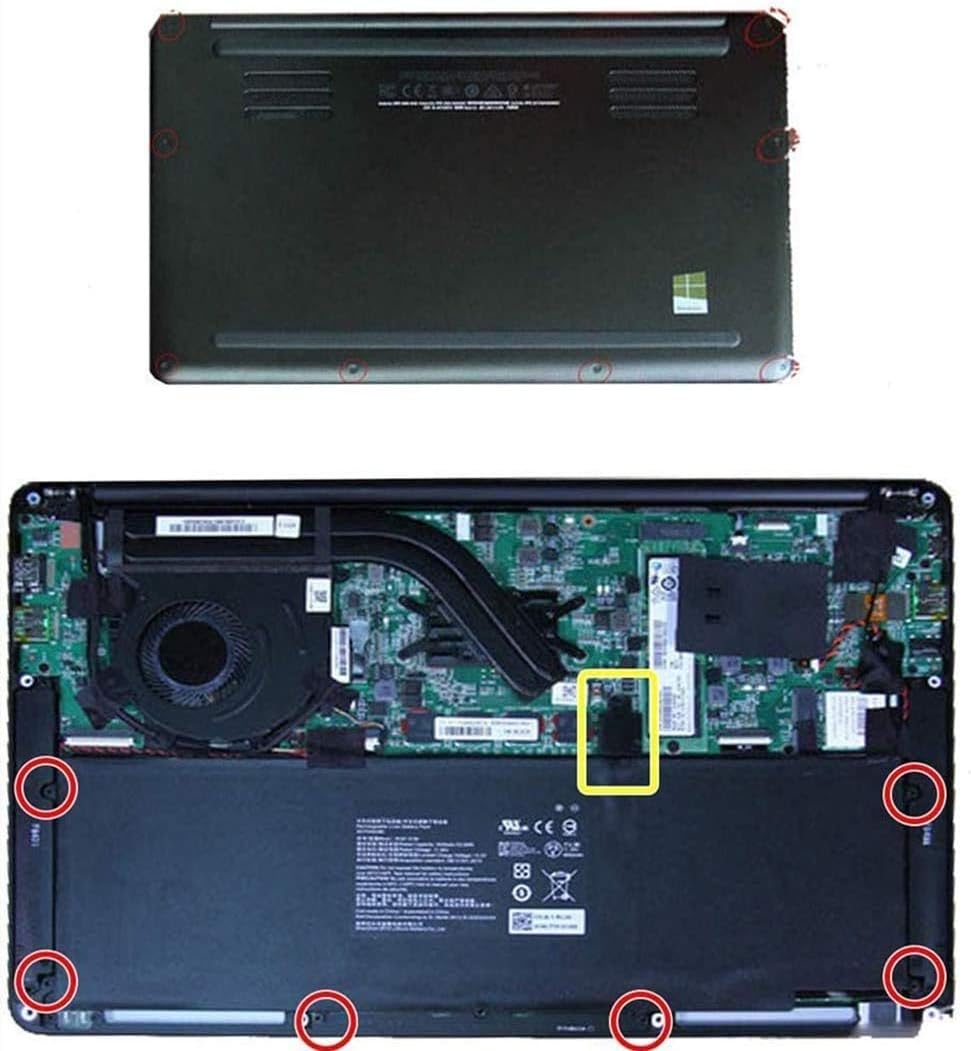 ASKC RC30-0196 Laptop Battery for Razer Blade Stealth 2016 v2 i7-7500U 13.3" Touch QHD I7-8550u RZ09-0239 RZ09-01962 RZ09-01962E52 RZ09-01963 RZ09-02394 RZ09-02393E32-R3U1 RZ09-01962W10 11.55V 53.6Wh - Image 5