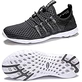 DLGJPA Men's Lightweight Quick Drying Aqua Water Shoes Athletic Sport Walking Shoes