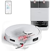 Yeedi by ECOVACS M12 PRO Gen2 Robot Vacuum and Mop, 25000Pa Suction | ZeroTangle 3.0, LDS Laser Navigation, Auto Mop Pads Washing, 113&deg;F Hot Air Drying, Auto Mop Lift for Carpet Protection