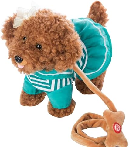 DRAGON SONIC Electronic Plush Toy Dog 