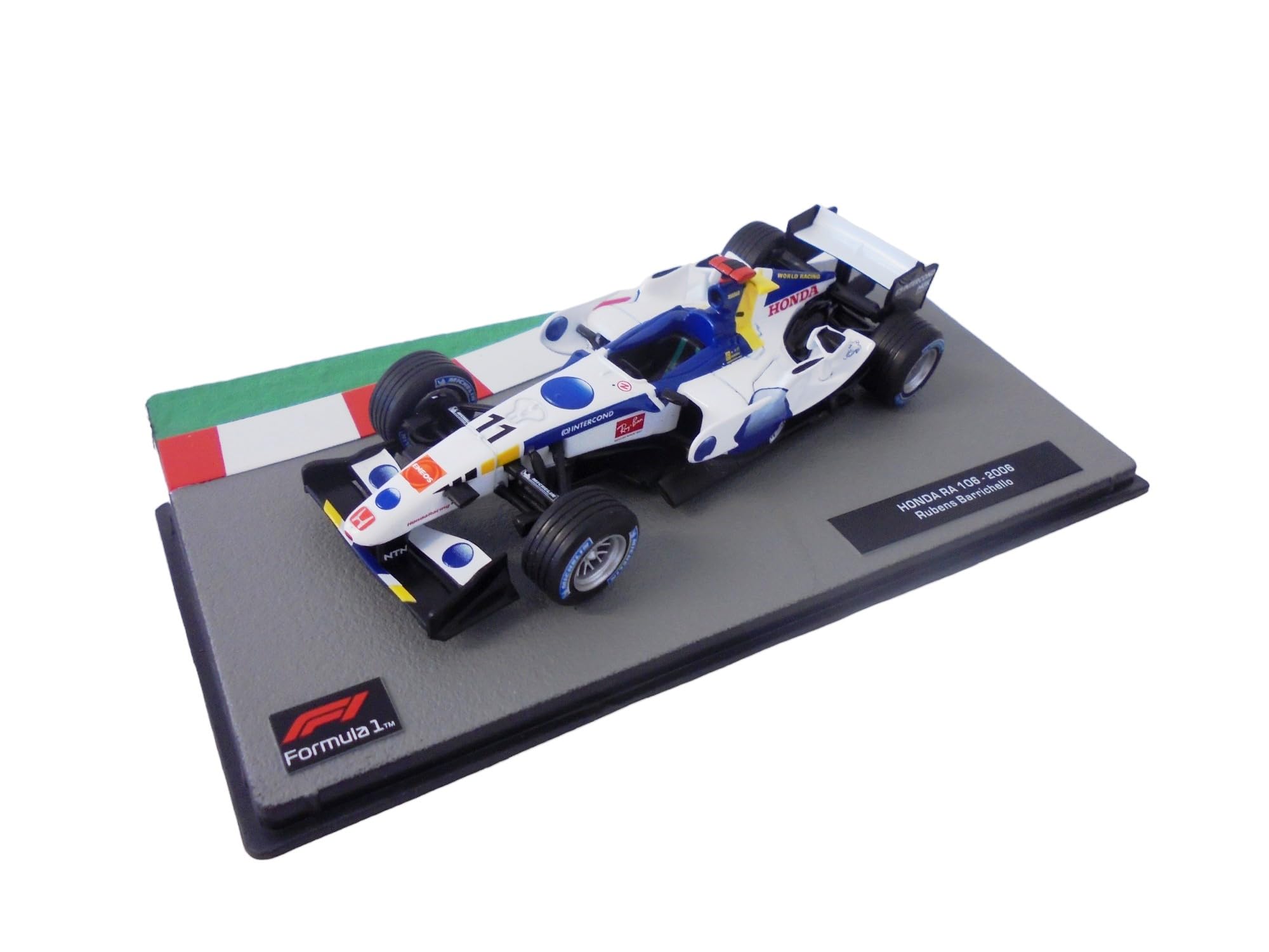 OPO 10 - Formula 1 1/43 miniature car compatible with HONDA RA 106 Rubens Barrichello 2006 - FD227
