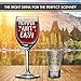 [Launch Price] Mommin' Ain't Easy 12 oz Wine Glass + FREE Shot Glass - Funny Gift Glass SET for Mother, Birthday, Mother's Day, Wife - With Premium Gift Box For Unique Present By Desired Cart