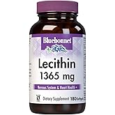 Bluebonnet Lecithin Supplement, 180 Count