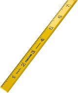 Fisco FSCXFY1ME Yellow Abs Nylon Rule 1m 39in Handyman Four Fold view 2