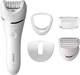 Philips Series 8000 Epilator BRE710/01 Wet & Dry 5 Accessories Shaver Head
