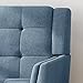 Christopher Knight Home GDFStudio Christopher Knight Home Alisa Mid Century Modern Fabric Loveseat, Blue