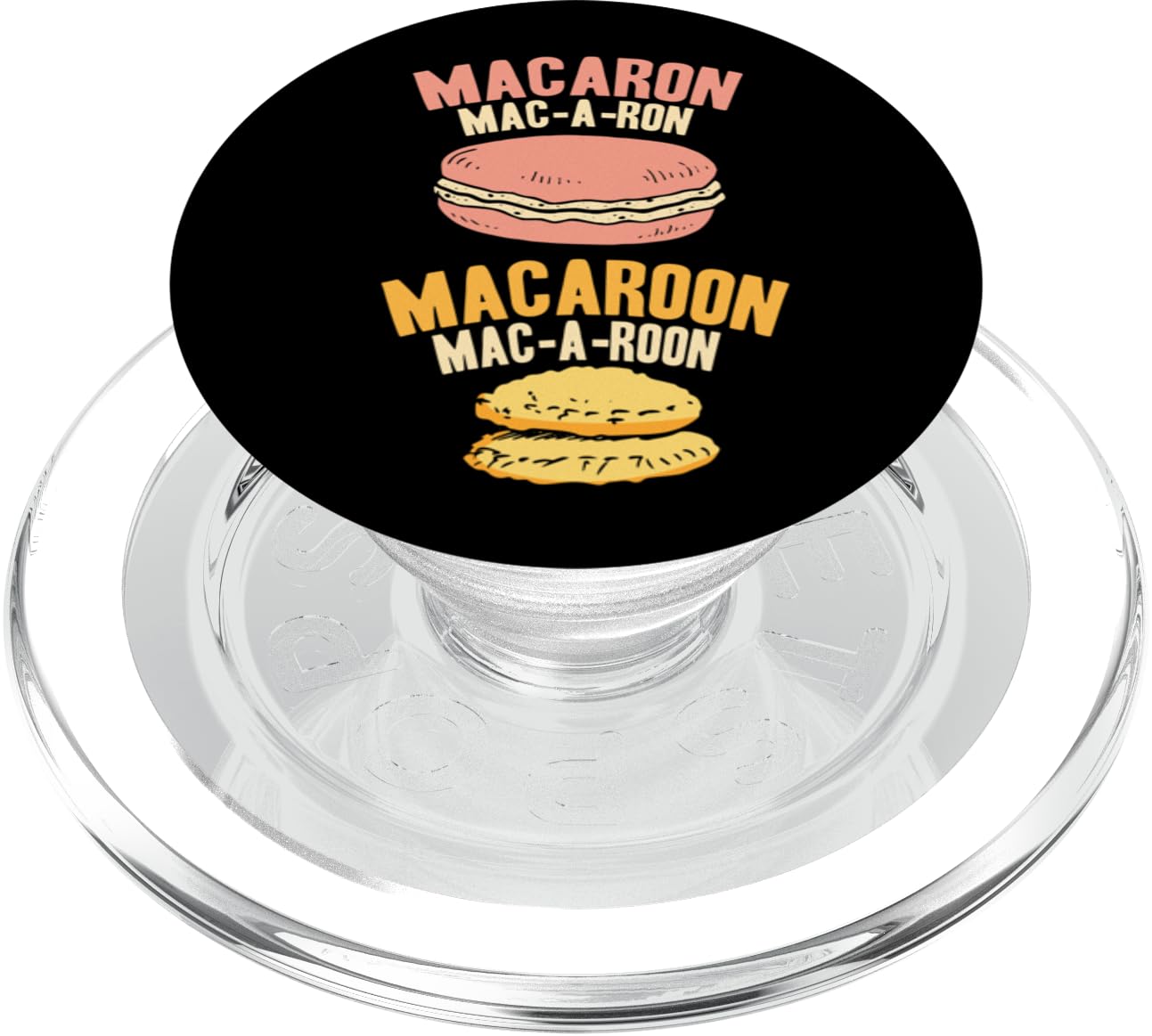 Women Macaron Clothes Macaroon Cookies Apparel PopSockets PopGrip for MagSafe